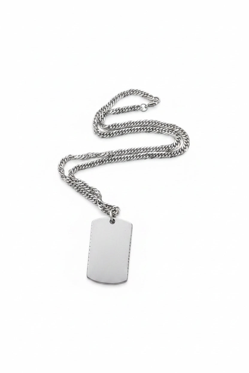 CH G cross plate pendent