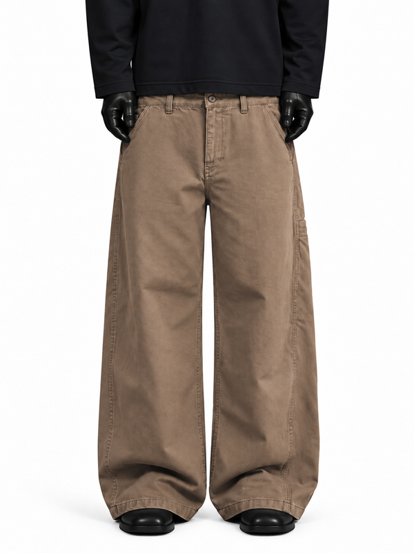 Stone Taupe Baggy
