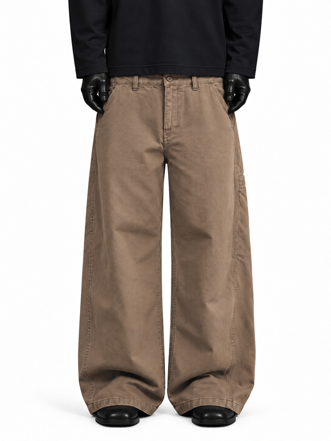 Stone Taupe Baggy