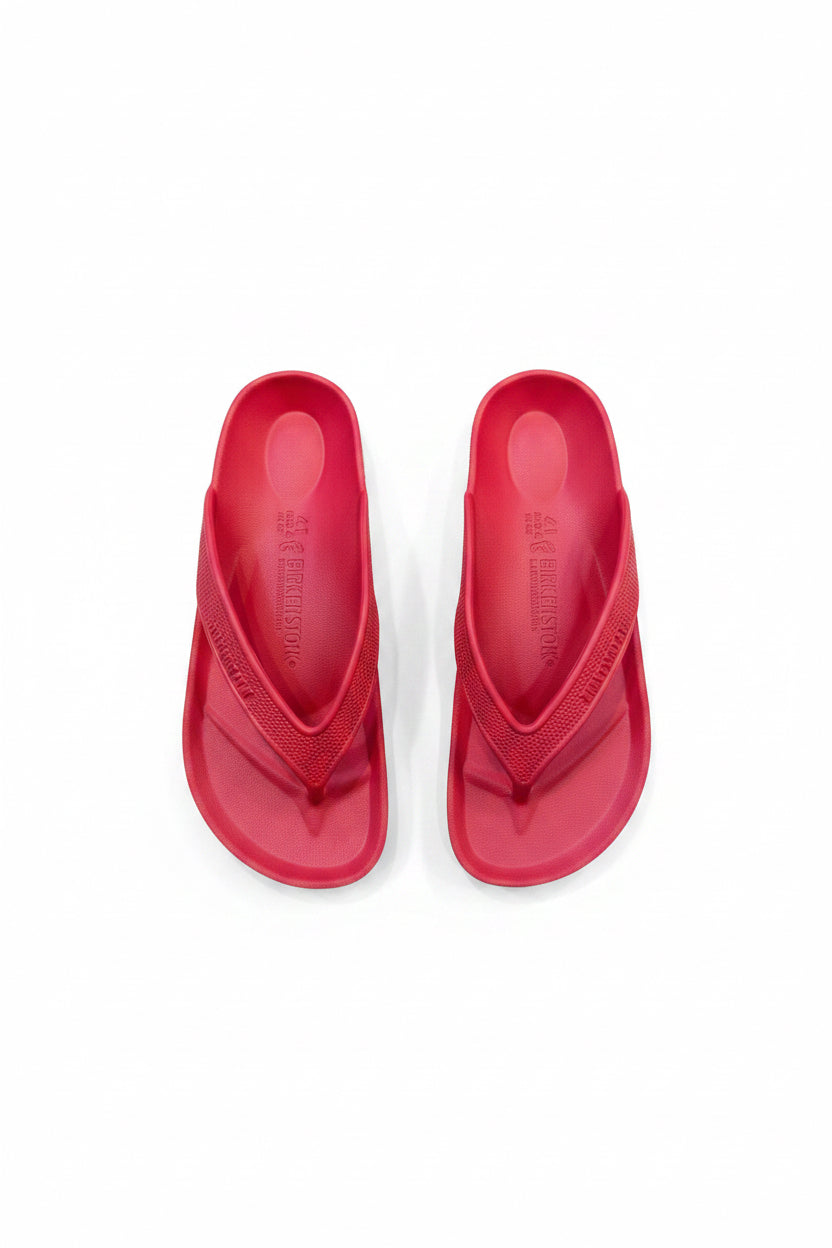 Red flip flop