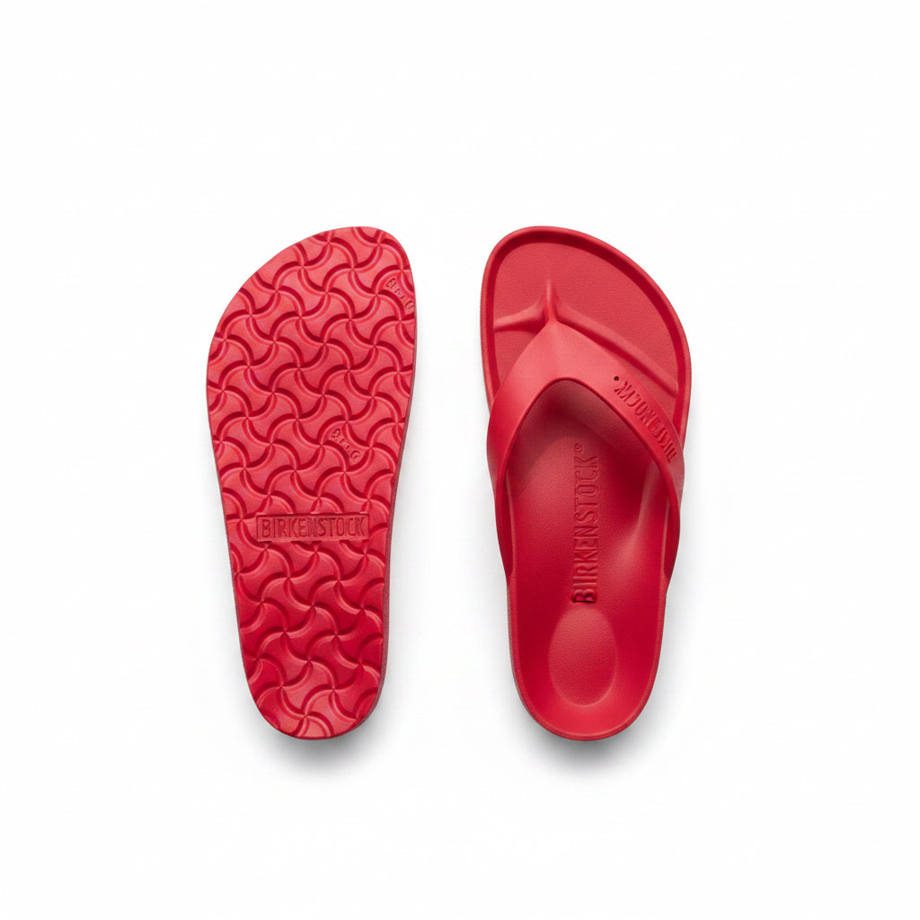 Red flip flop