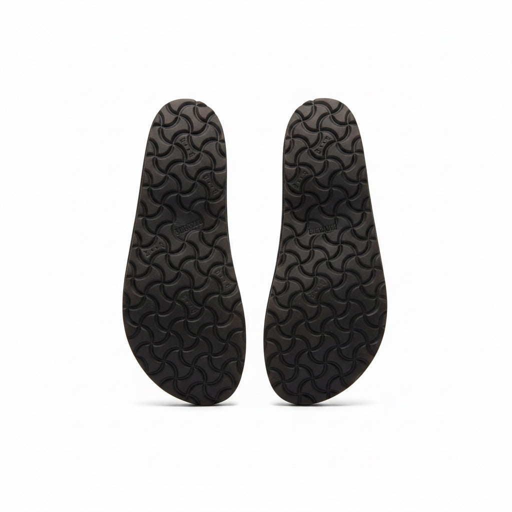 black flip flop