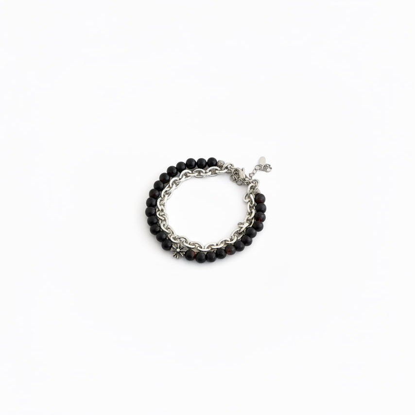 Red shaded black Braclet