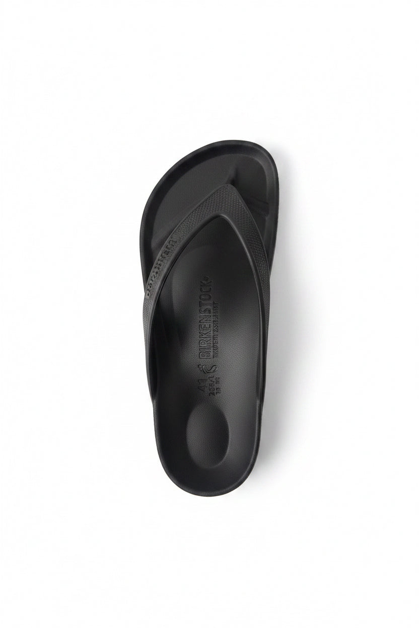 black flip flop