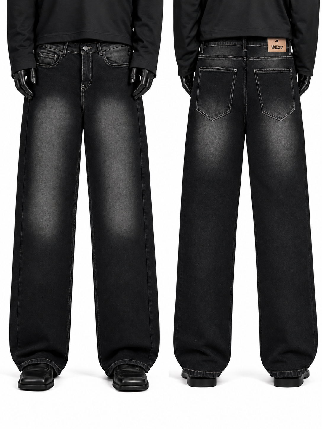 Midnight Fade Straight Leg Denim
