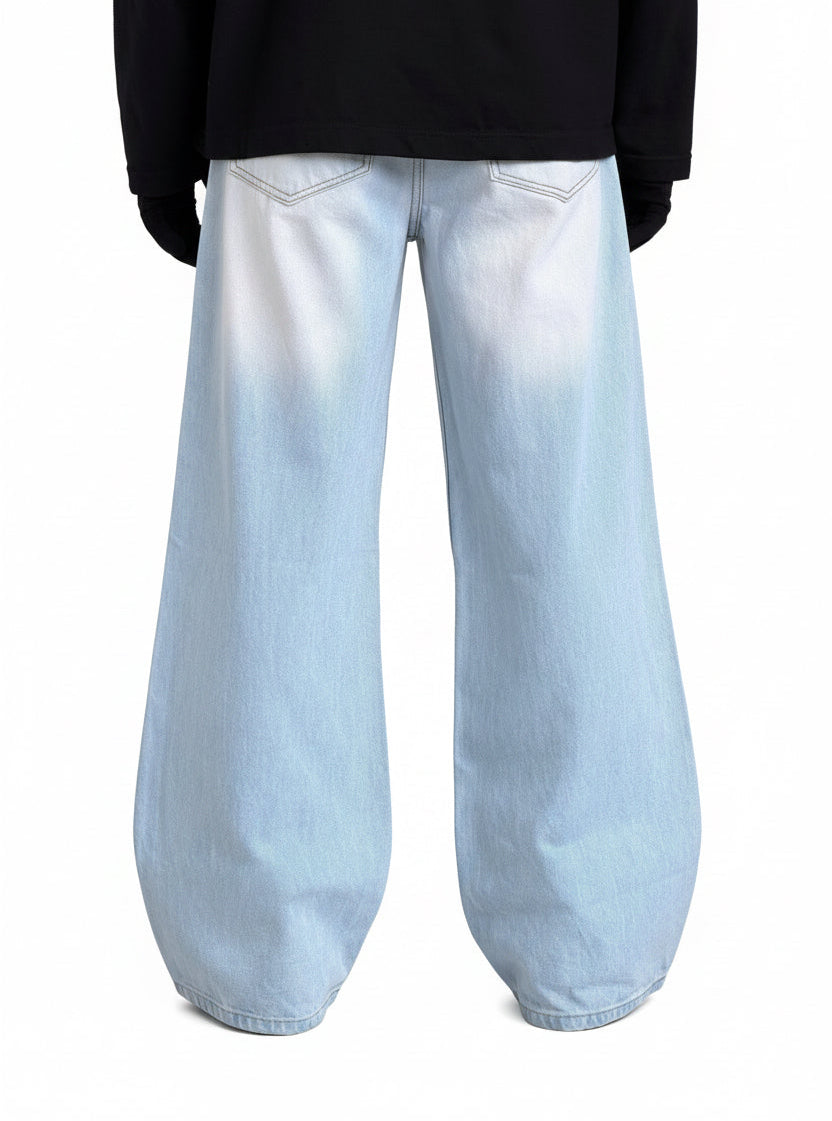 Ice blue denim