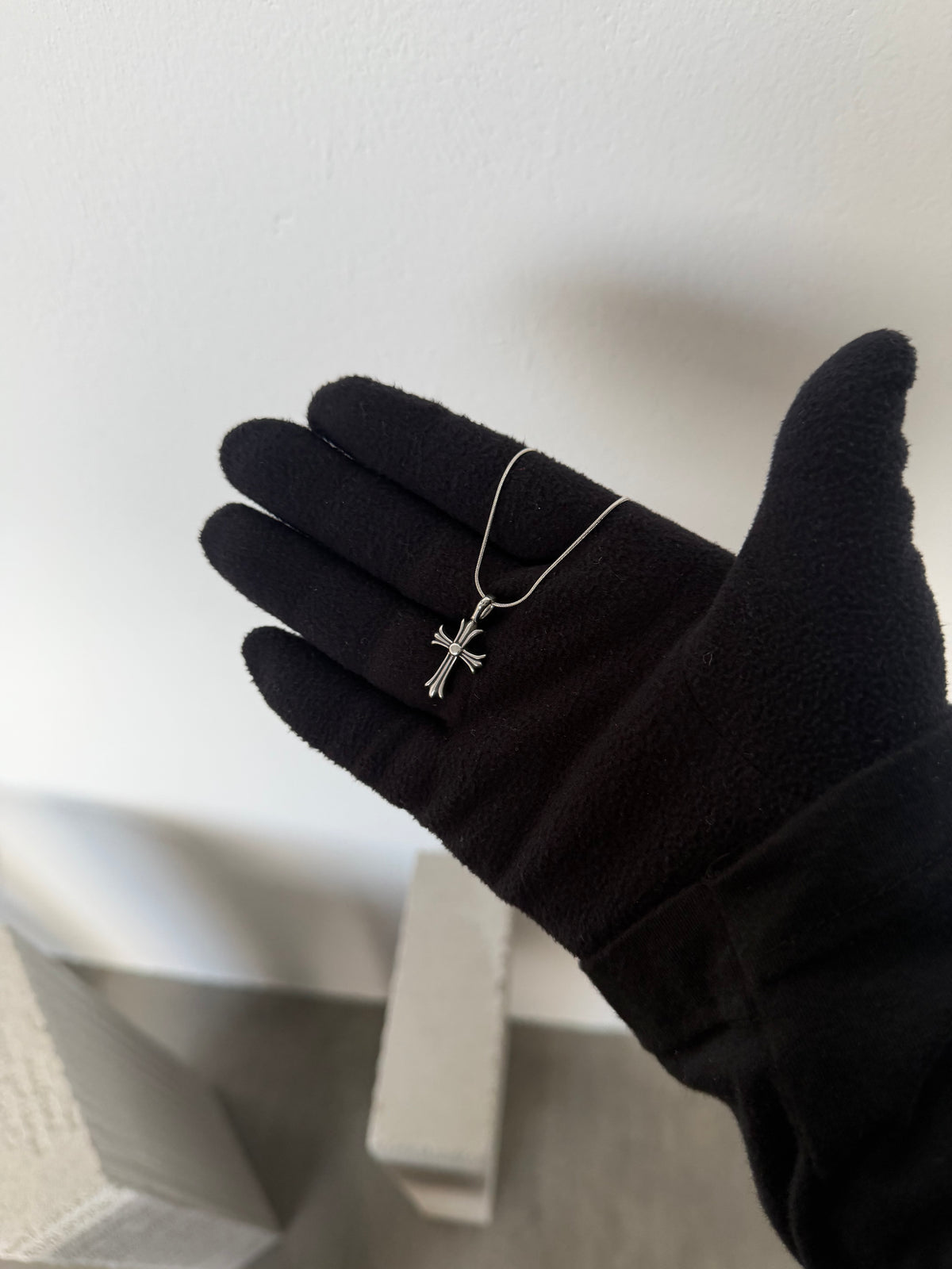 CH cross pendant