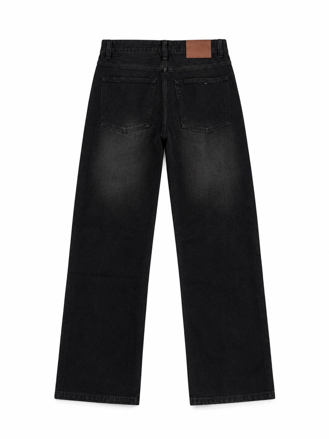 Charcoal Straight Denim