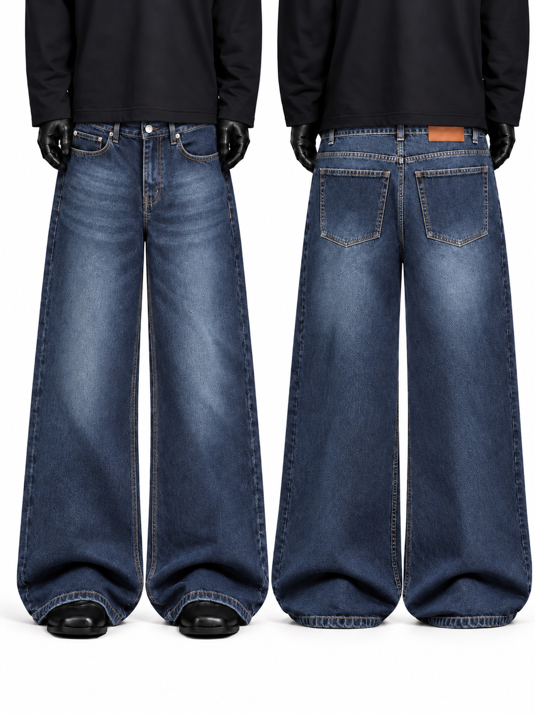 Blue Washed Baggy