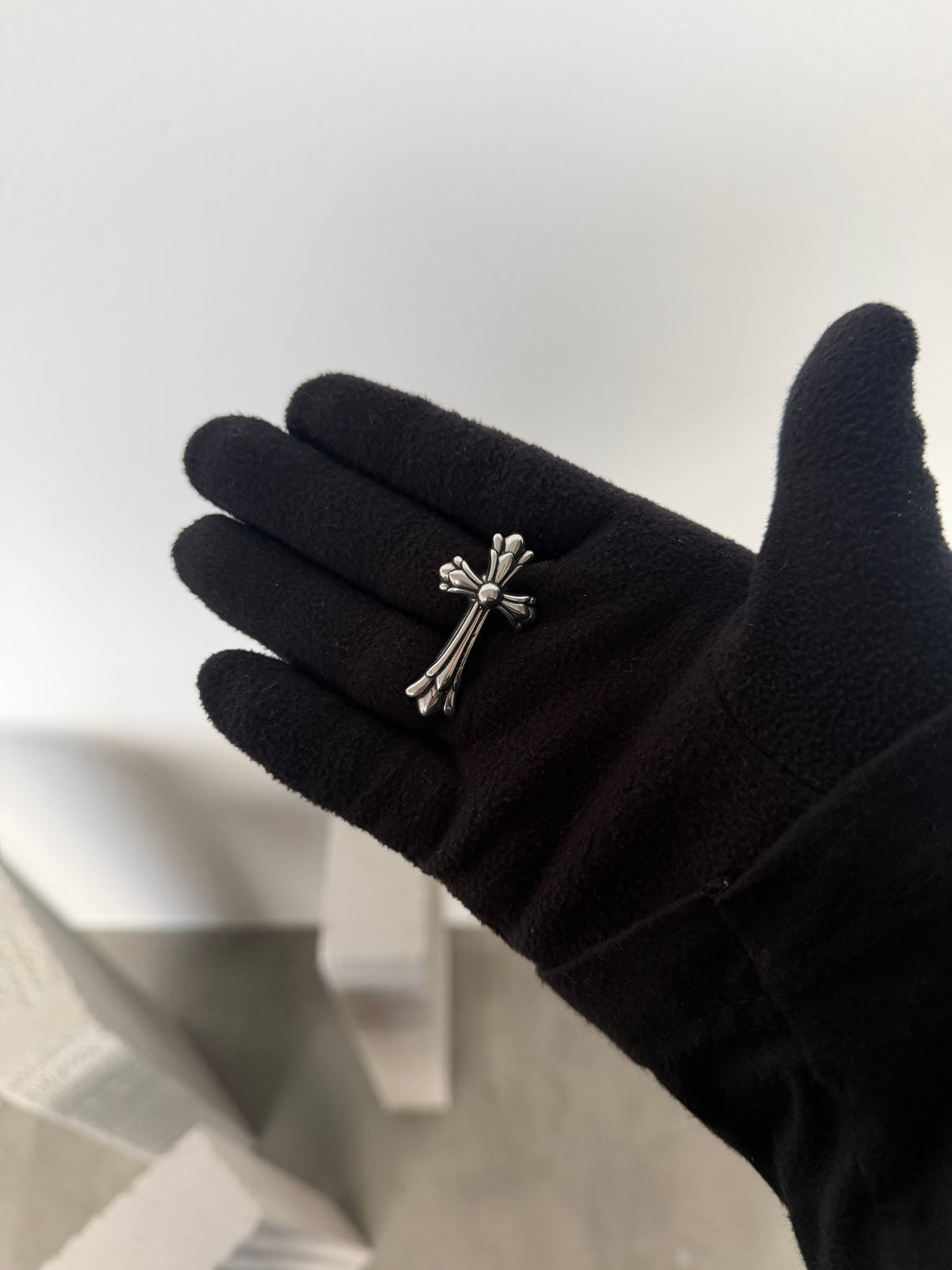 CH B cross pendant