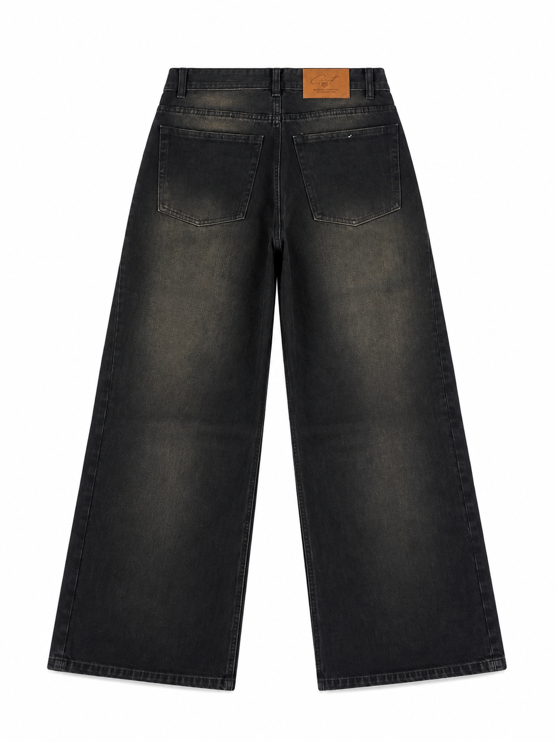 Washed Black Baggy